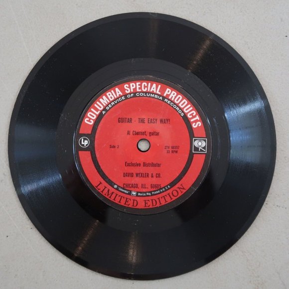 Guitar The Easy Way Vinyl 45 Al Chernet Record Instructional Booklet 1-201 - Picture 4 of 9